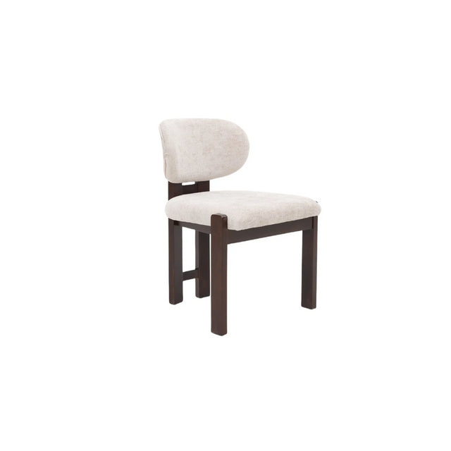 CHAIR DESIREY ZB-5685 BROWN LEGS CREAM FY2415-7