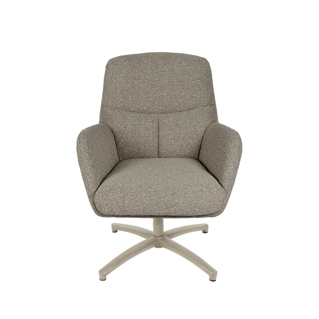 LABEL51 Fauteuil Chill Zone - Truffel grijs - Boucle van LABEL51 - laagste prijs offerte van PureWonen
