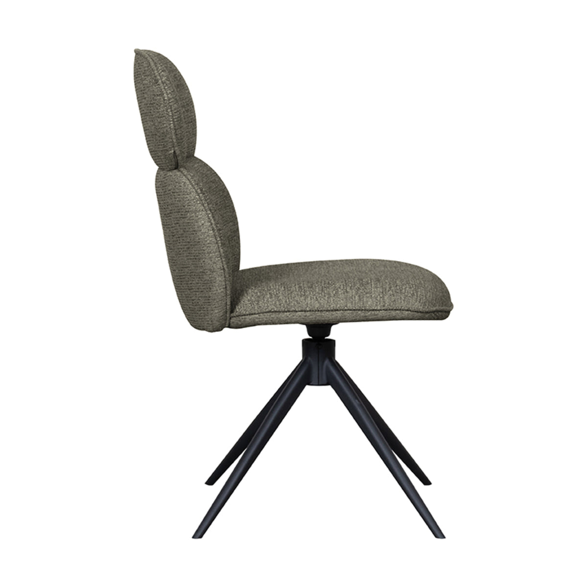 LABEL51 Eetkamerstoel Finn - Truffel grijs - Boucle van LABEL51 – Luxe comfort op maat van PureWonen. Vraag naar de beste prijs.