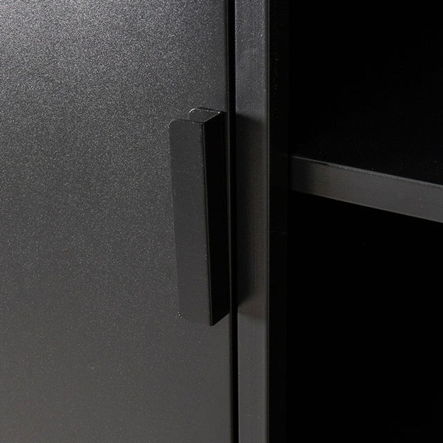 LABEL51 Bergkast Luff - Zwart - Metaal - Hoge Kast van LABEL51 – Luxe comfort op maat van PureWonen. Vraag naar de beste prijs.