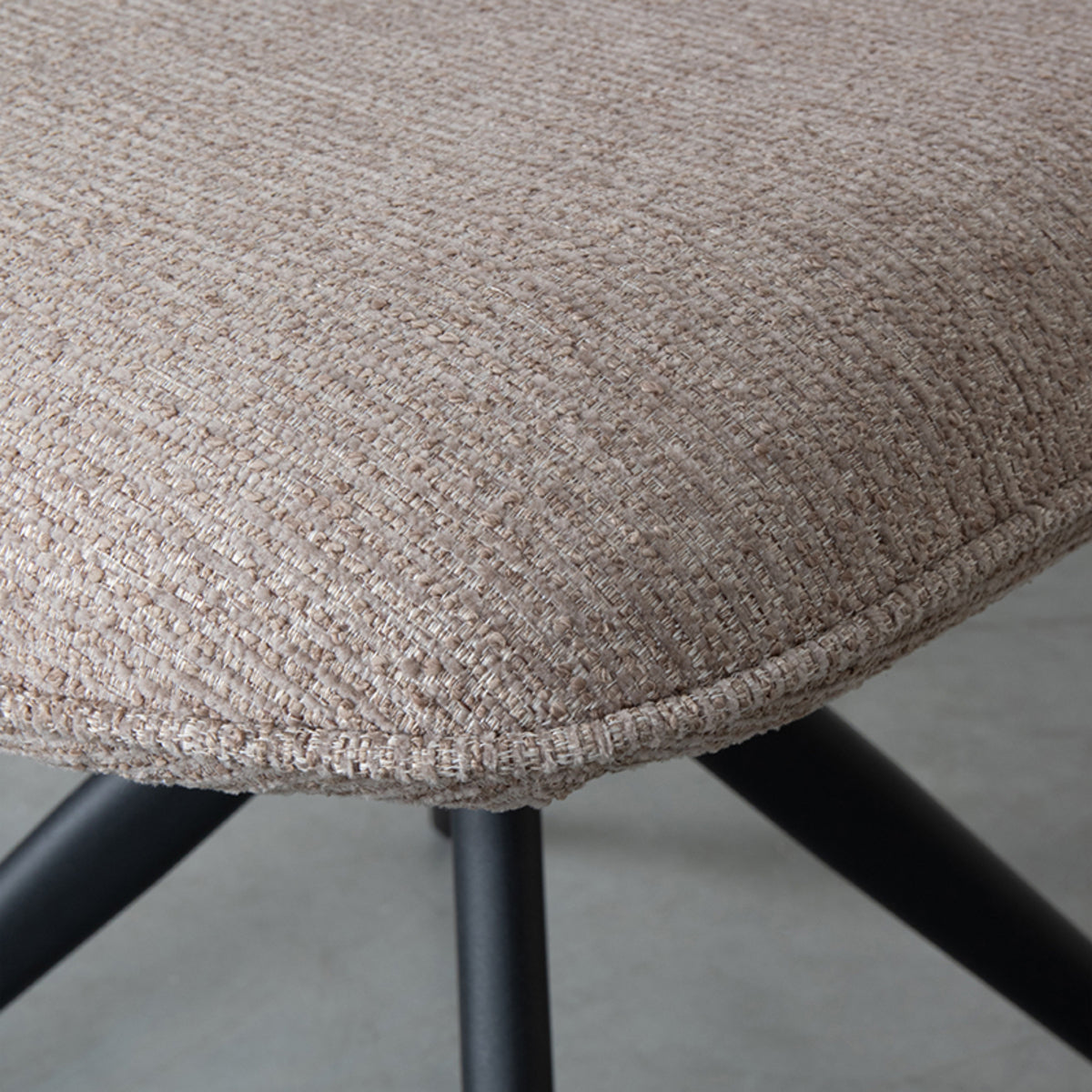 LABEL51 Eetkamerstoel Finn - Naturel - Boucle van LABEL51 - laagste prijs offerte van PureWonen