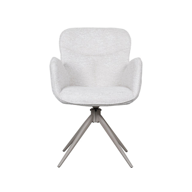 LABEL51 Eetkamerstoel Lasse - Naturel - Canyon van LABEL51 – Luxe comfort op maat van PureWonen. Vraag naar de beste prijs.