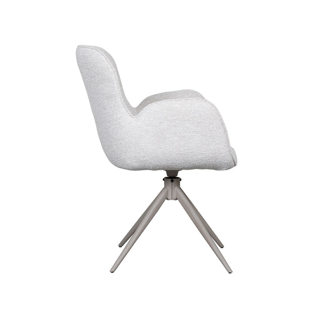 LABEL51 Eetkamerstoel Lasse - Naturel - Canyon van LABEL51 – Luxe comfort op maat van PureWonen. Vraag naar de beste prijs.