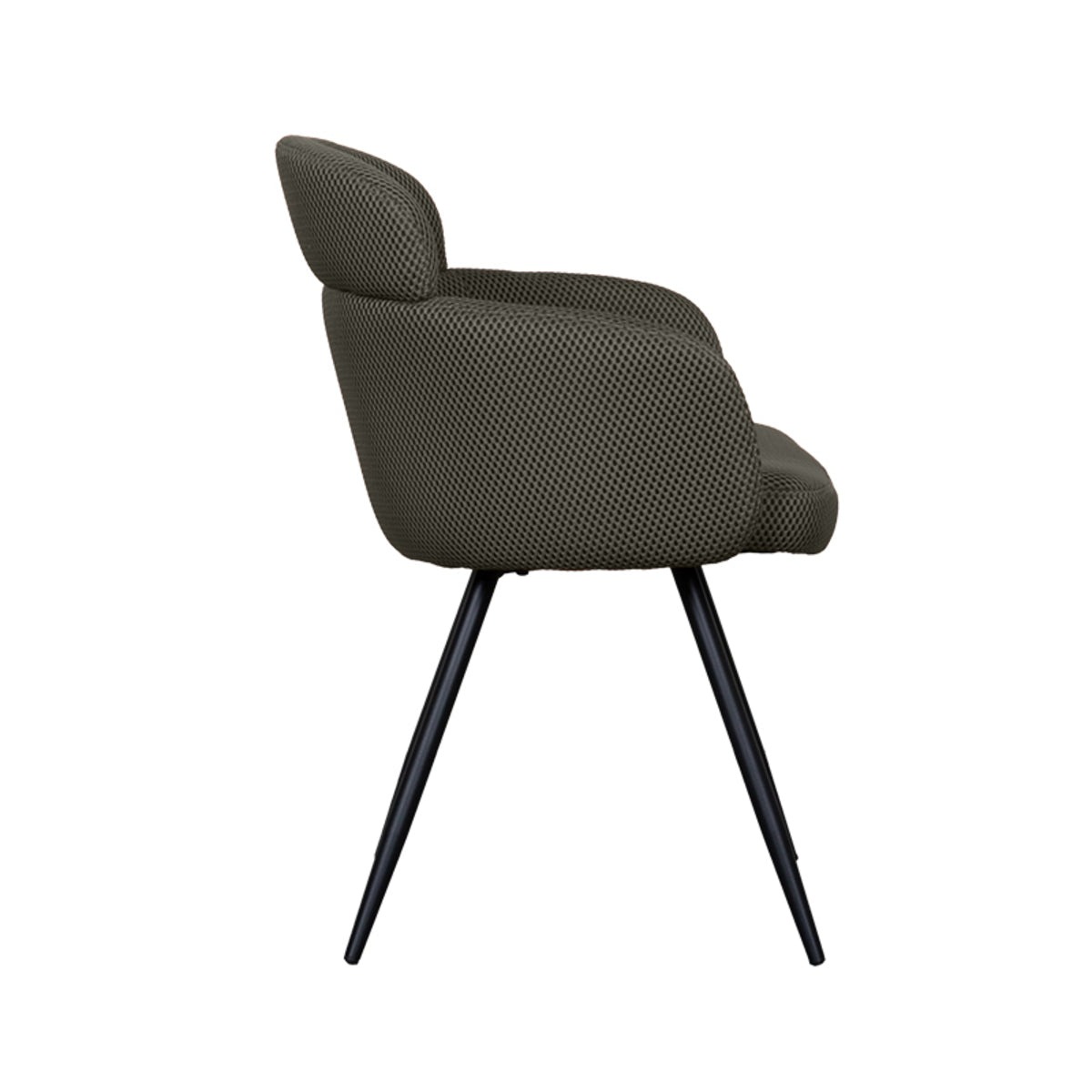 LABEL51 Eetkamerstoel Dinner - Hunter - Breathe - Black Frame van LABEL51 – Luxe comfort op maat van PureWonen. Vraag naar de beste prijs.