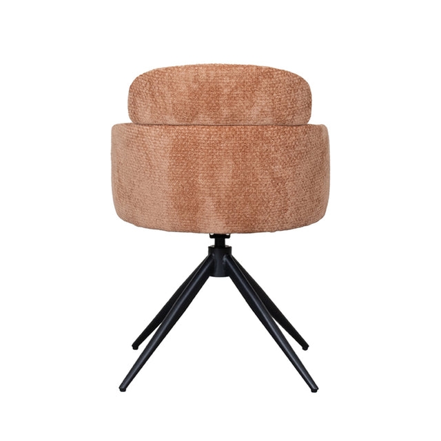 LABEL51 Eetkamerstoel Levi - Cognac - Elite van LABEL51 – Luxe comfort op maat van PureWonen. Vraag naar de beste prijs.