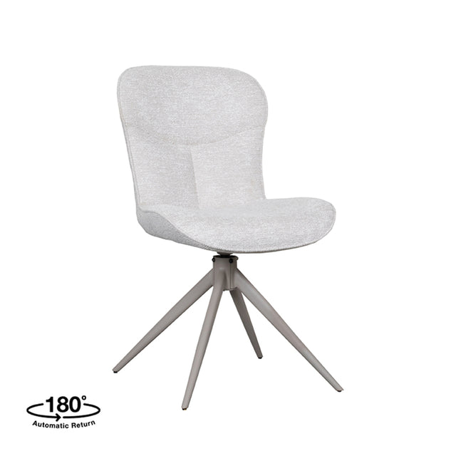 LABEL51 Eetkamerstoel Thorben - Naturel - Canyon van LABEL51 – Luxe comfort op maat van PureWonen. Vraag naar de beste prijs.