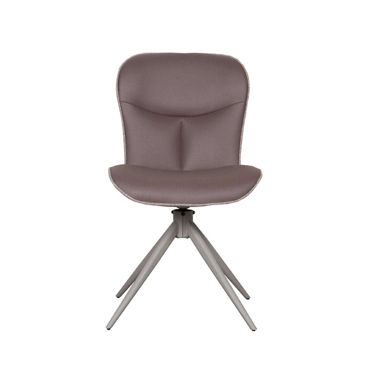 LABEL51 Eetkamerstoel Thorben - Bruin - Microfiber van LABEL51 – Luxe comfort op maat van PureWonen. Vraag naar de beste prijs.