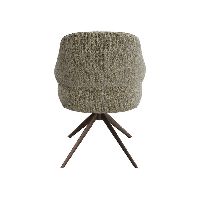 LABEL51 Eetkamerstoel Bern - Truffel grijs - Boucle van LABEL51 – Luxe comfort op maat van PureWonen. Vraag naar de beste prijs.