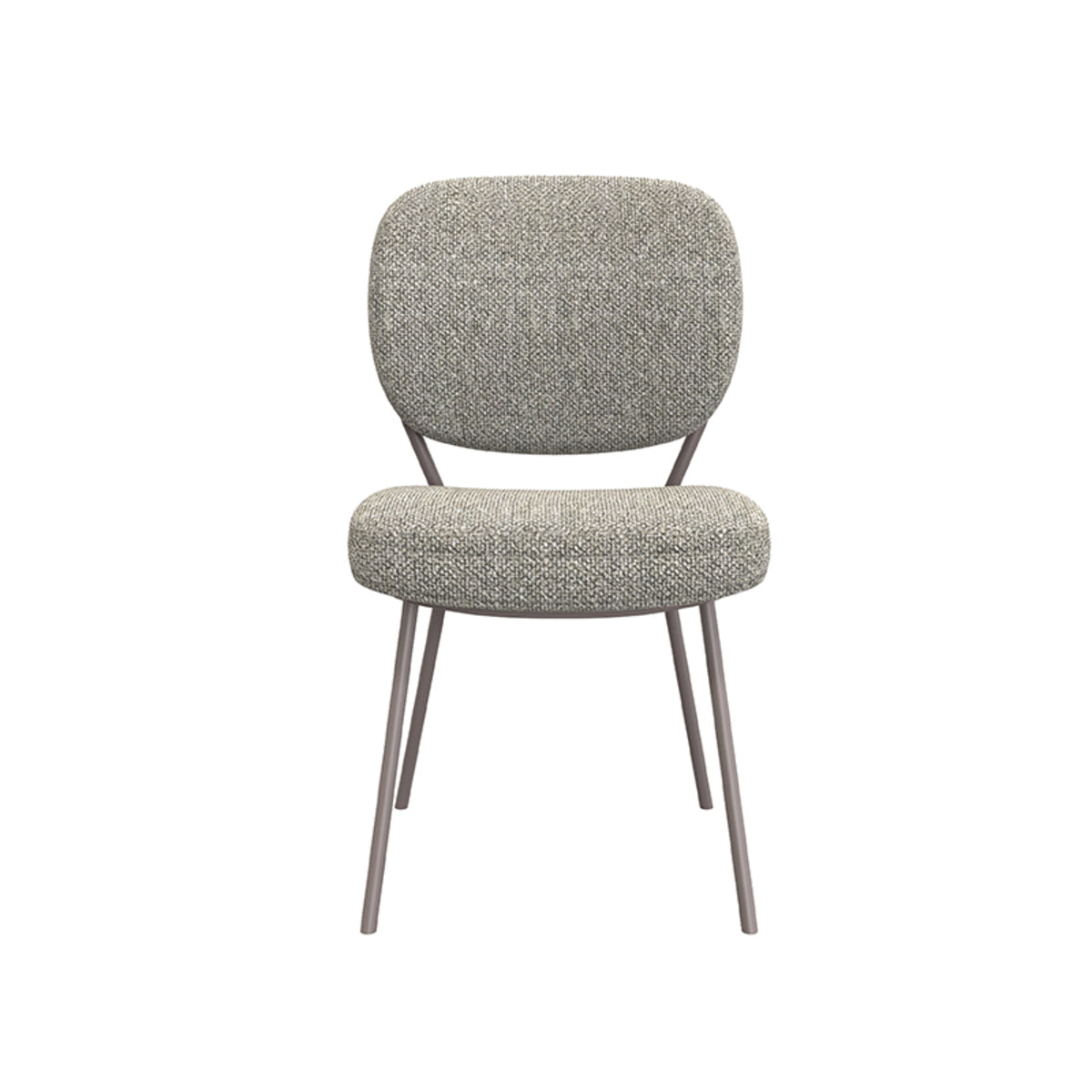 LABEL51 Eetkamerstoel Singapore - Truffel grijs - Boucle van LABEL51 – Luxe comfort op maat van PureWonen. Vraag naar de beste prijs.