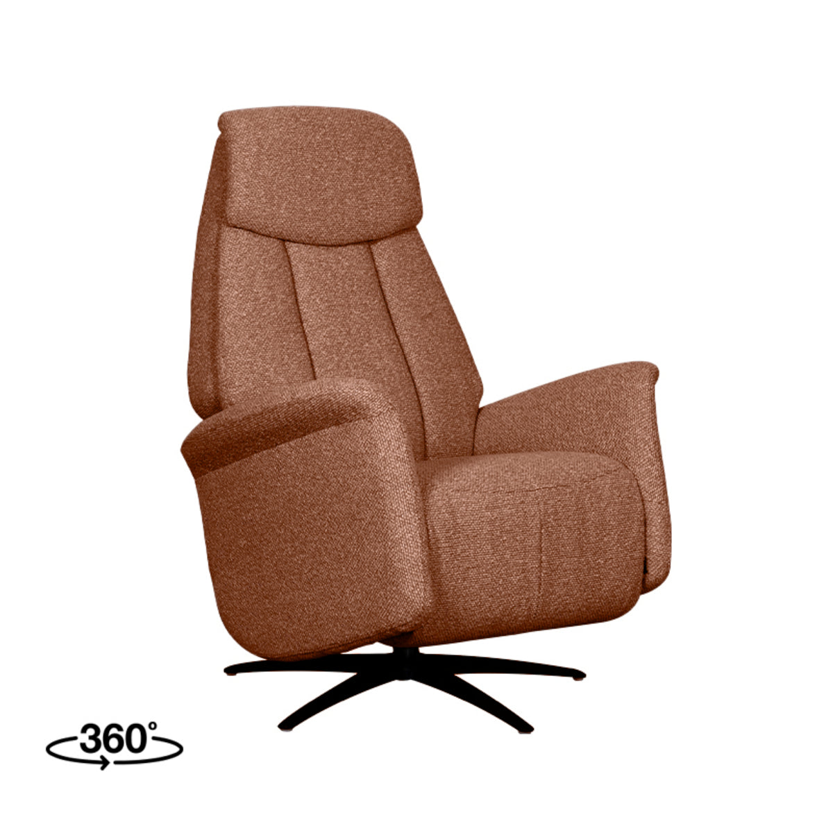 LABEL51 Fauteuil Oslo - Coral - Boucle van LABEL51 - laagste prijs offerte van PureWonen