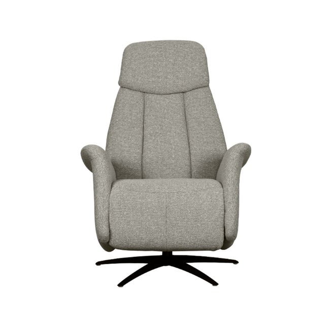 LABEL51 Fauteuil Oslo - Truffel grijs - Boucle van LABEL51 – Luxe comfort op maat van PureWonen. Vraag naar de beste prijs.