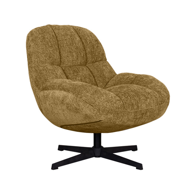 LABEL51 Fauteuil Huxley - Mustard - Elite van LABEL51 – Luxe comfort op maat van PureWonen. Vraag naar de beste prijs.