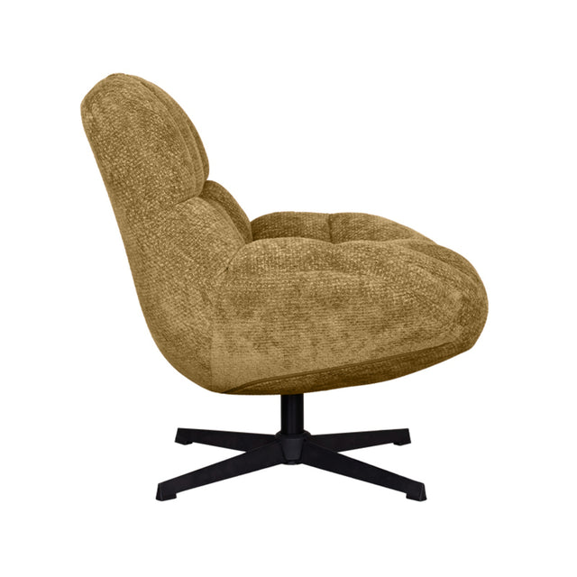 LABEL51 Fauteuil Huxley - Mustard - Elite van LABEL51 – Luxe comfort op maat van PureWonen. Vraag naar de beste prijs.