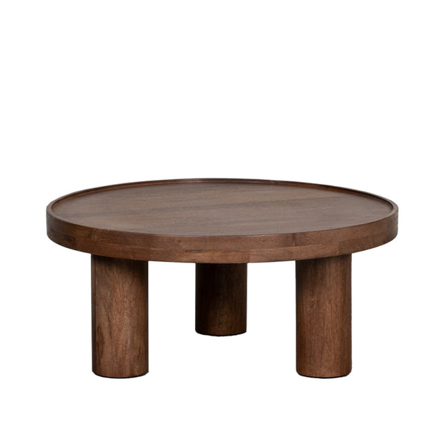 LABEL51 Salontafel Elly - Nature - Mangohout - 70 cm