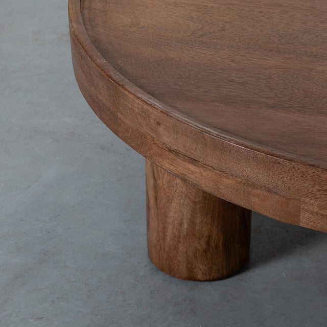 LABEL51 Salontafel Elly - Nature - Mangohout - 70 cm