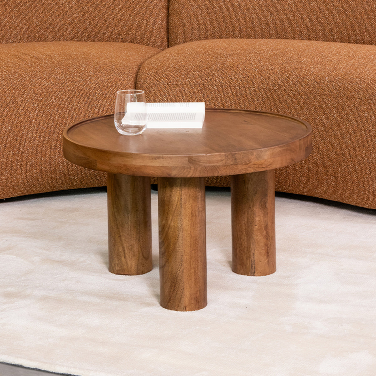 LABEL51 Salontafel Elly - Nature - Mangohout - 60 cm van LABEL51 – Luxe comfort op maat van PureWonen. Vraag naar de beste prijs.