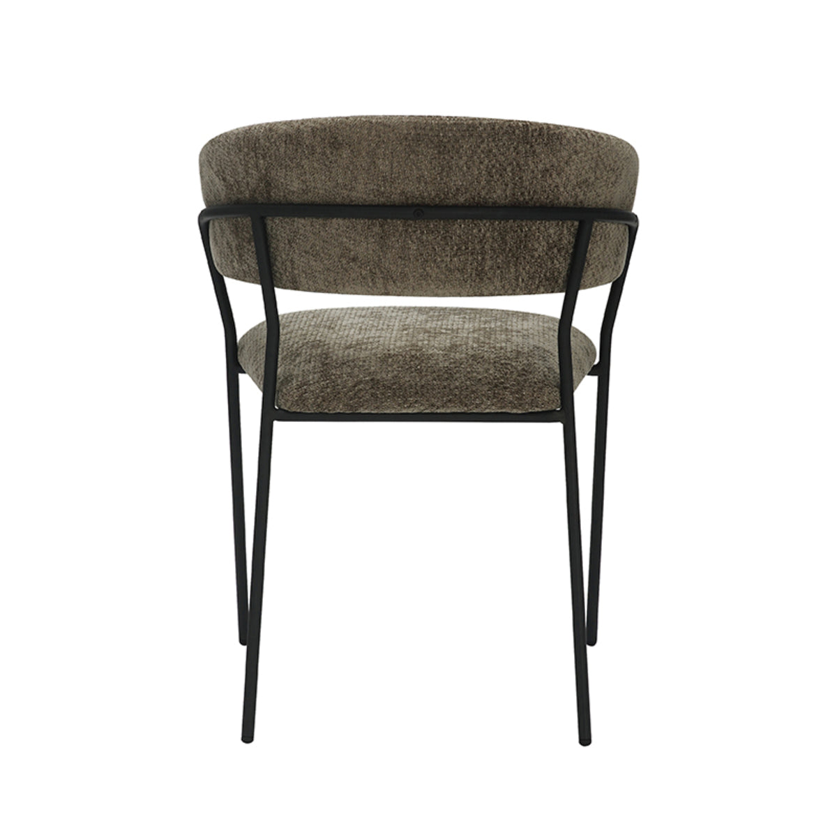 LABEL51 Eetkamerstoel Luuk - Hunter - Elite - Black Frame