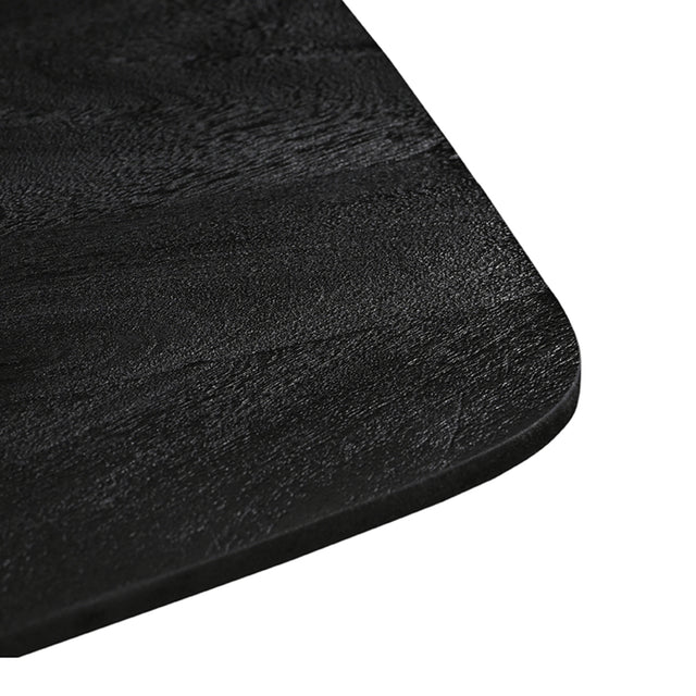 LABEL51 Eetkamertafel Blake - Zwart - Mangohout - 140x140 cm van LABEL51 - laagste prijs offerte van PureWonen