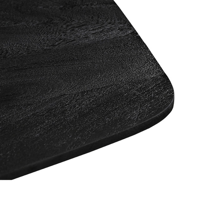 LABEL51 Eetkamertafel Blake - Zwart - Mangohout - 140x140 cm van LABEL51 - laagste prijs offerte van PureWonen