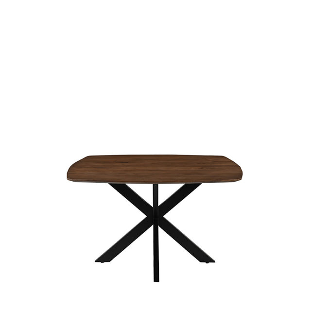 LABEL51 Eetkamertafel Blake - Nature - Mangohout - 130x130 cm van LABEL51 – Luxe comfort op maat van PureWonen. Vraag naar de beste prijs.