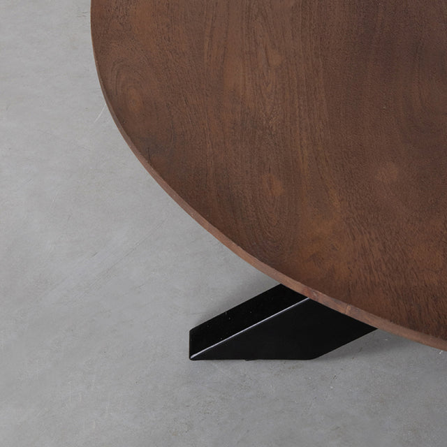 LABEL51 Salontafel Otis - Espresso - Mangohout - 80 cm van LABEL51 – Luxe comfort op maat van PureWonen. Vraag naar de beste prijs.