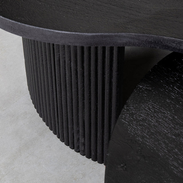 LABEL51 Salontafel Timon - Zwart - Mangohout - 100 cm van LABEL51 – Luxe comfort op maat van PureWonen. Vraag naar de beste prijs.