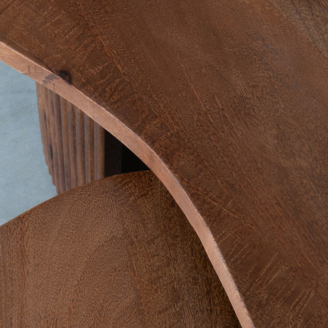 LABEL51 Salontafel Timon - Nature - Mangohout - 100 cm van LABEL51 – Luxe comfort op maat van PureWonen. Vraag naar de beste prijs.