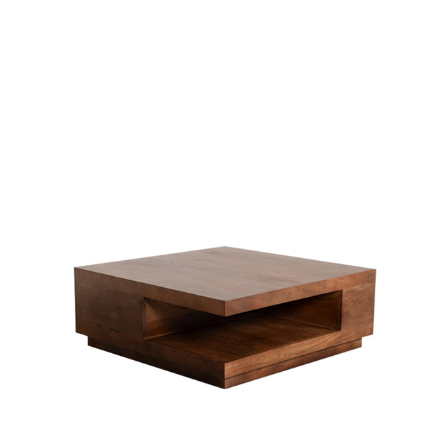 LABEL51 Salontafel Square - Nature - Mangohout - 80 cm van LABEL51 – Luxe comfort op maat van PureWonen. Vraag naar de beste prijs.