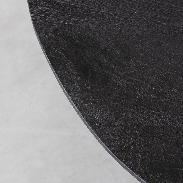 LABEL51 Salontafel Otis - Zwart - Mangohout - 80 cm van LABEL51 – Luxe comfort op maat van PureWonen. Vraag naar de beste prijs.