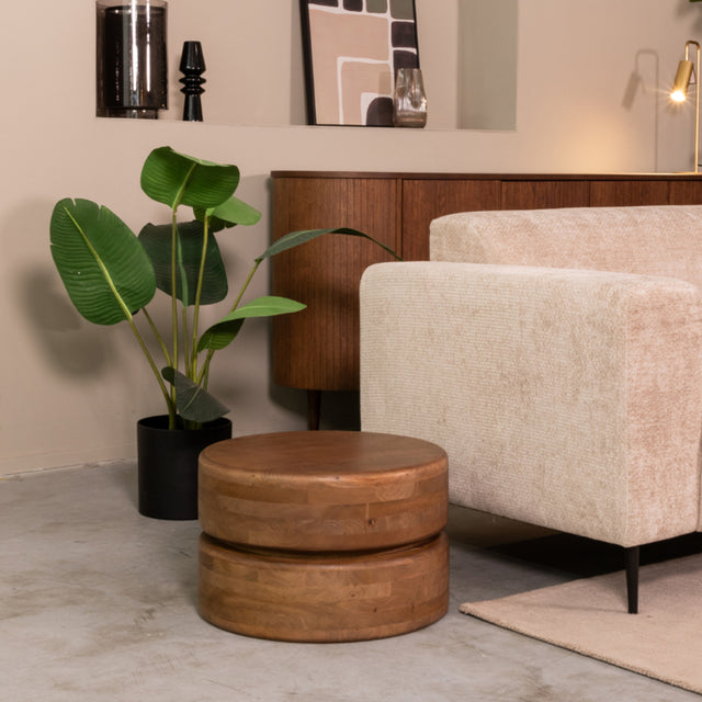 LABEL51 Salontafel Milly - Nature - Mangohout - 50 cm van LABEL51 – Luxe comfort op maat van PureWonen. Vraag naar de beste prijs.