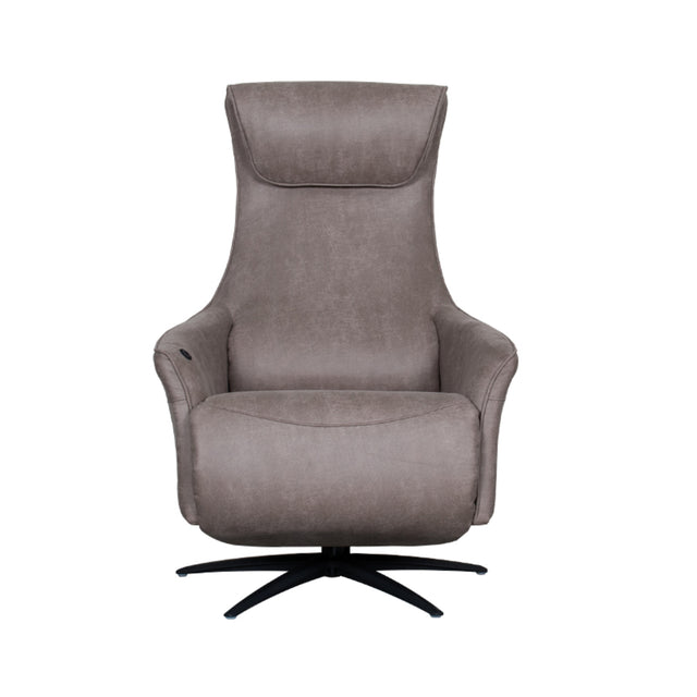 LABEL51 Fauteuil Lund - Taupe - Micro Suede van LABEL51 – Luxe comfort op maat van PureWonen. Vraag naar de beste prijs.