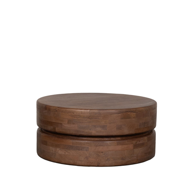 LABEL51 Salontafel Milly - Nature - Mangohout - 70 cm van LABEL51 – Luxe comfort op maat van PureWonen. Vraag naar de beste prijs.