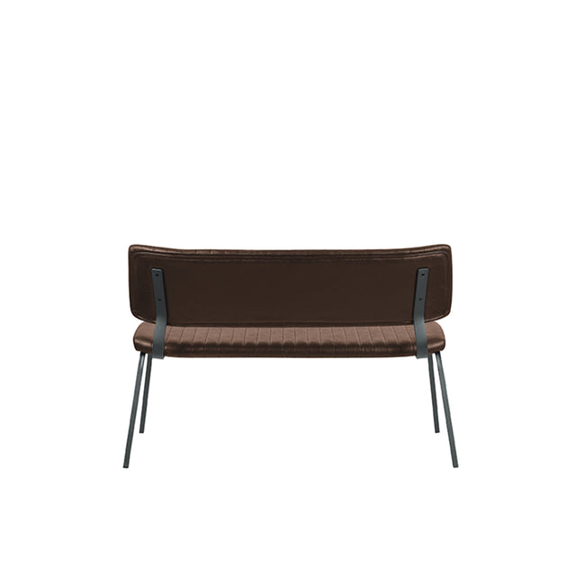 LABEL51 Eetkamerbank Gusto - Bruin - PU-Leder - 120 cm van LABEL51 – Luxe comfort op maat van PureWonen. Vraag naar de beste prijs.