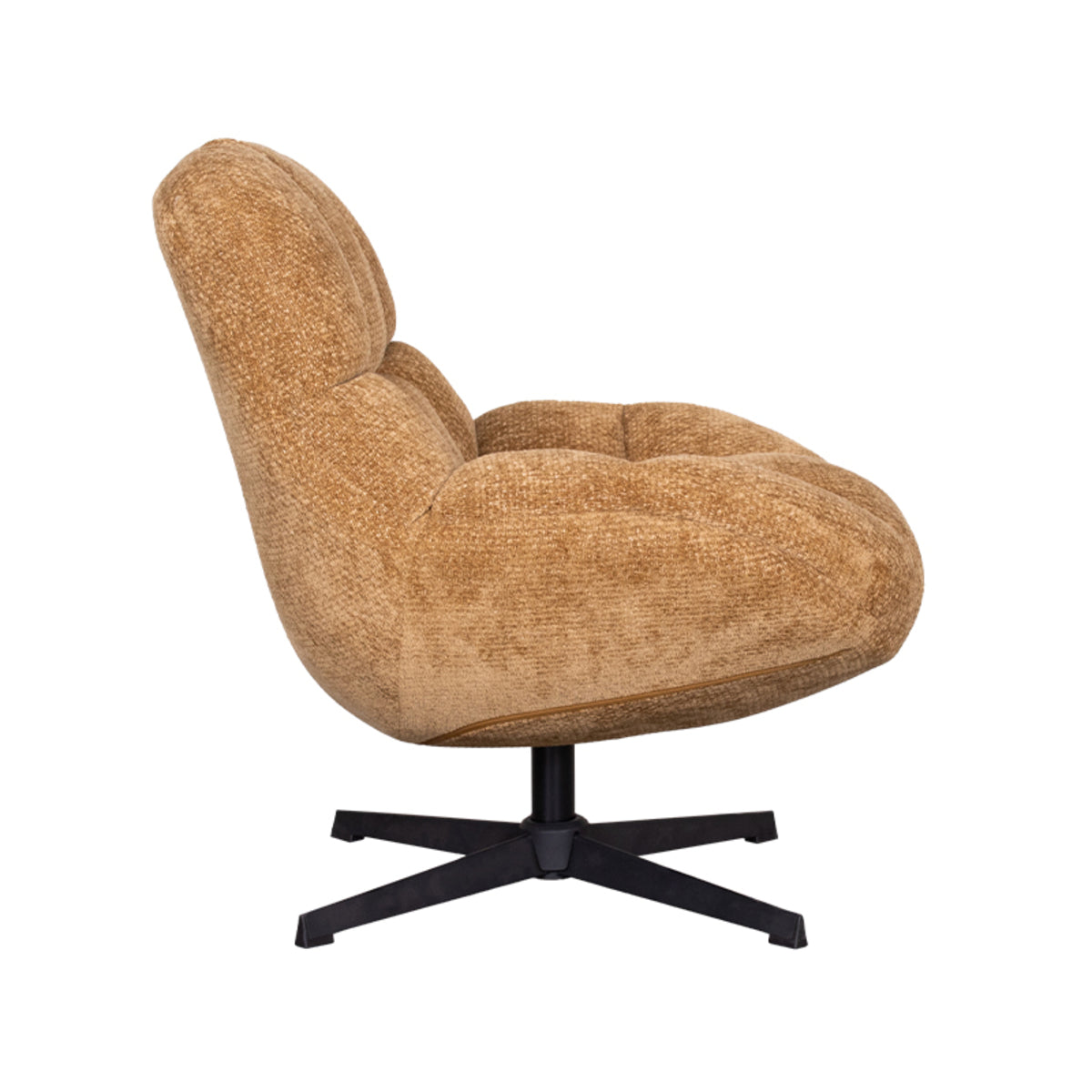 LABEL51 Fauteuil Huxley - Cognac - Elite van LABEL51 – Luxe comfort op maat van PureWonen. Vraag naar de beste prijs.