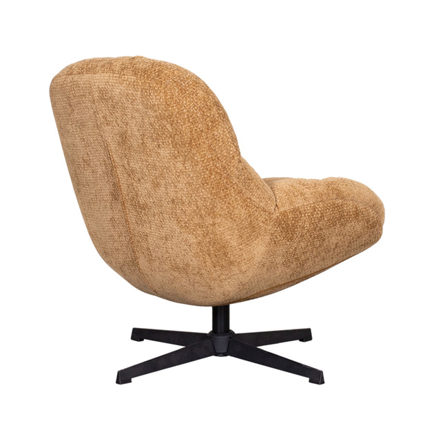 LABEL51 Fauteuil Huxley - Cognac - Elite van LABEL51 – Luxe comfort op maat van PureWonen. Vraag naar de beste prijs.