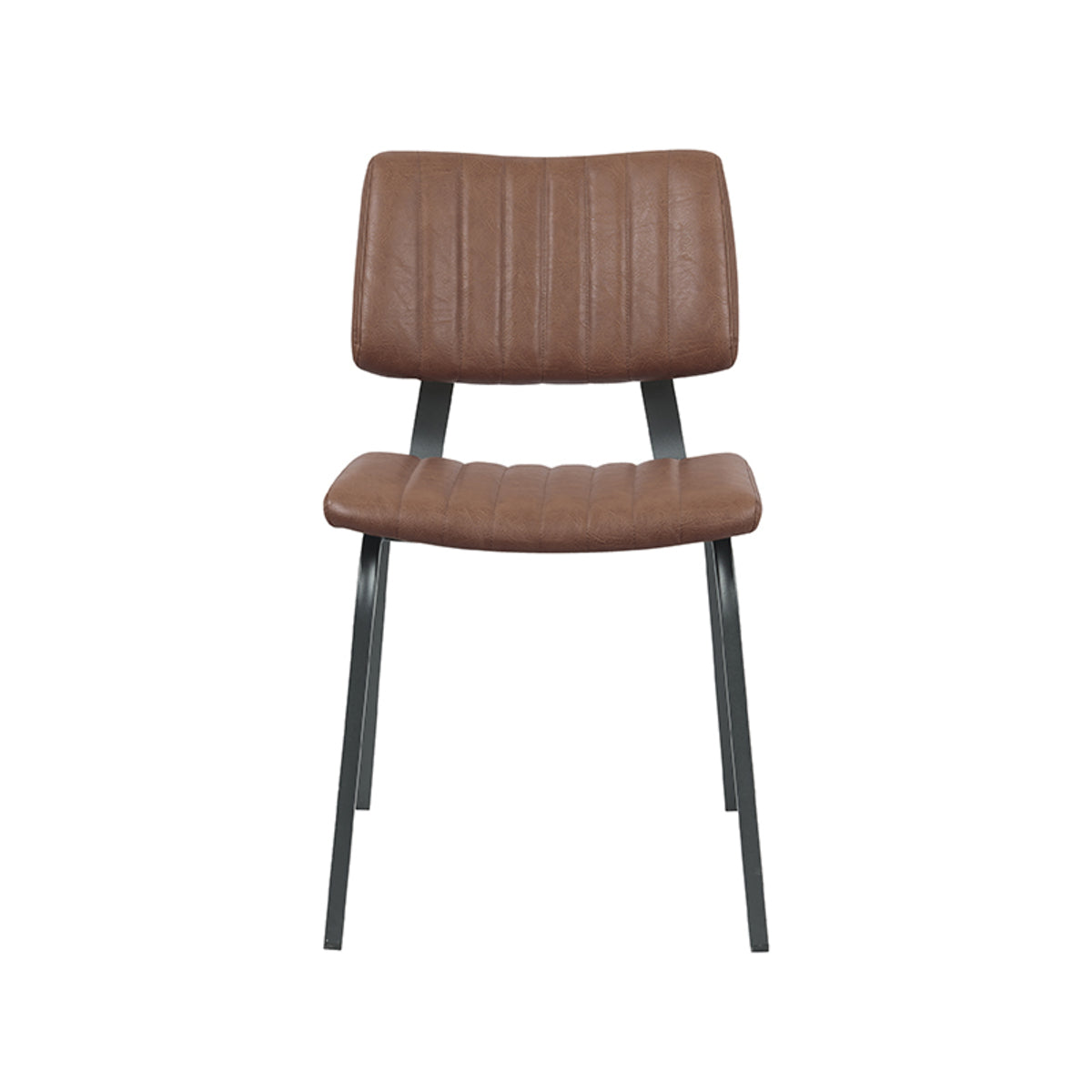 LABEL51 Eetkamerstoel Gusto - Bruin - PU-Leder van LABEL51 – Luxe comfort op maat van PureWonen. Vraag naar de beste prijs.