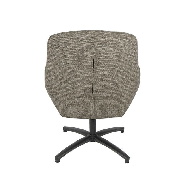 LABEL51 Fauteuil Chill Zone - Truffel grijs - Boucle van LABEL51 – Luxe comfort op maat van PureWonen. Vraag naar de beste prijs.