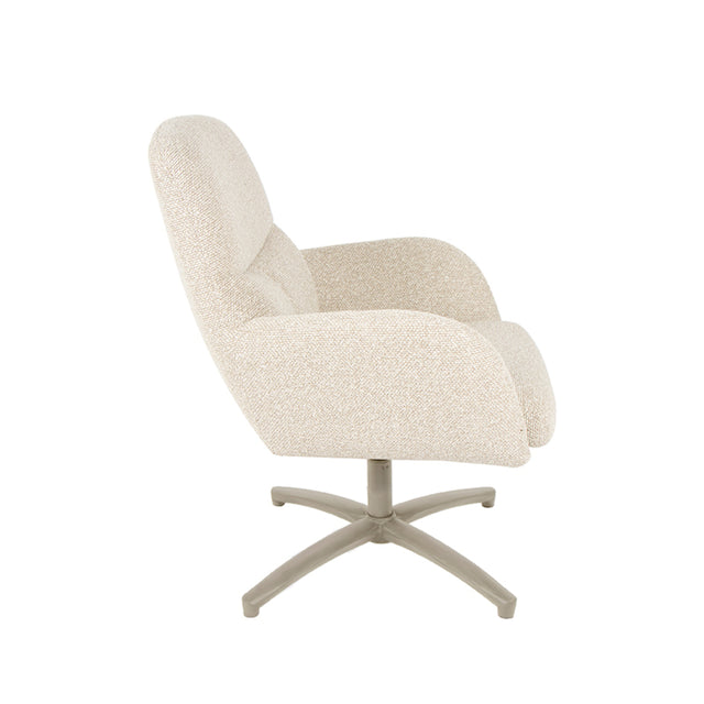LABEL51 Fauteuil Chill Zone - Naturel - Boucle van LABEL51 – Luxe comfort op maat van PureWonen. Vraag naar de beste prijs.