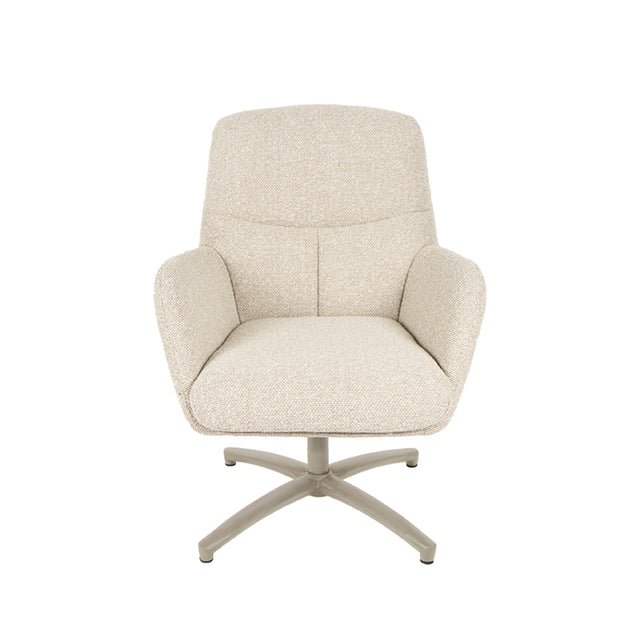 LABEL51 Fauteuil Chill Zone - Naturel - Boucle van LABEL51 – Luxe comfort op maat van PureWonen. Vraag naar de beste prijs.