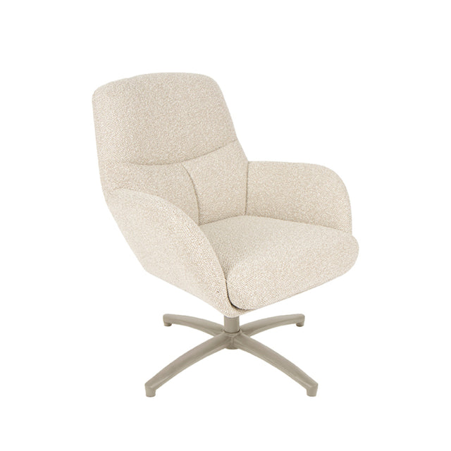 LABEL51 Fauteuil Chill Zone - Naturel - Boucle van LABEL51 – Luxe comfort op maat van PureWonen. Vraag naar de beste prijs.