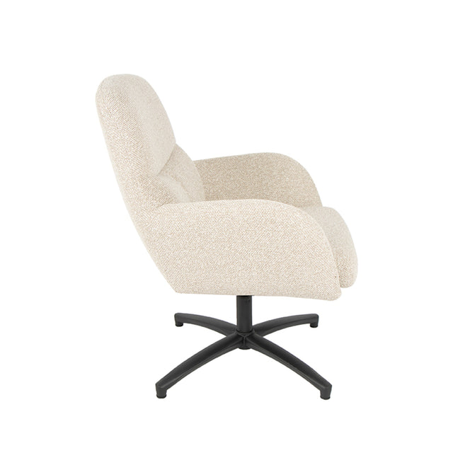 LABEL51 Fauteuil Chill Zone - Naturel - Boucle van LABEL51 – Luxe comfort op maat van PureWonen. Vraag naar de beste prijs.