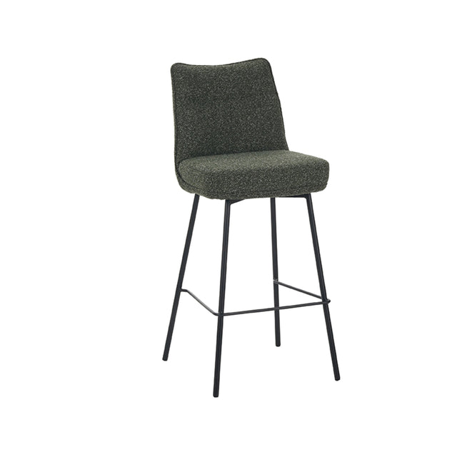 LABEL51 Eetkamerstoel Lennon - Forest - Boucle van LABEL51 – Luxe comfort op maat van PureWonen. Vraag naar de beste prijs.