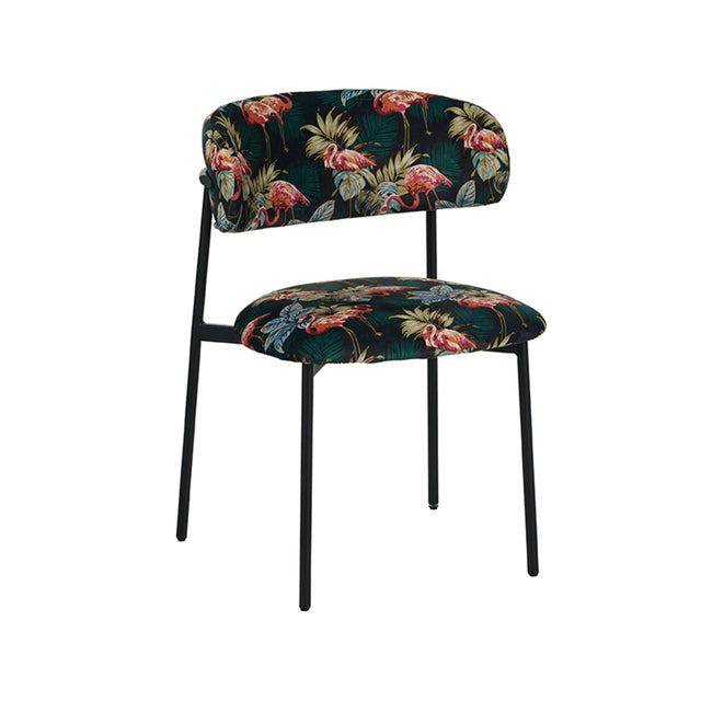 LABEL51 Eetkamerstoel Ferry - Multicolor - Fluweel van LABEL51 – Luxe comfort op maat van PureWonen. Vraag naar de beste prijs.