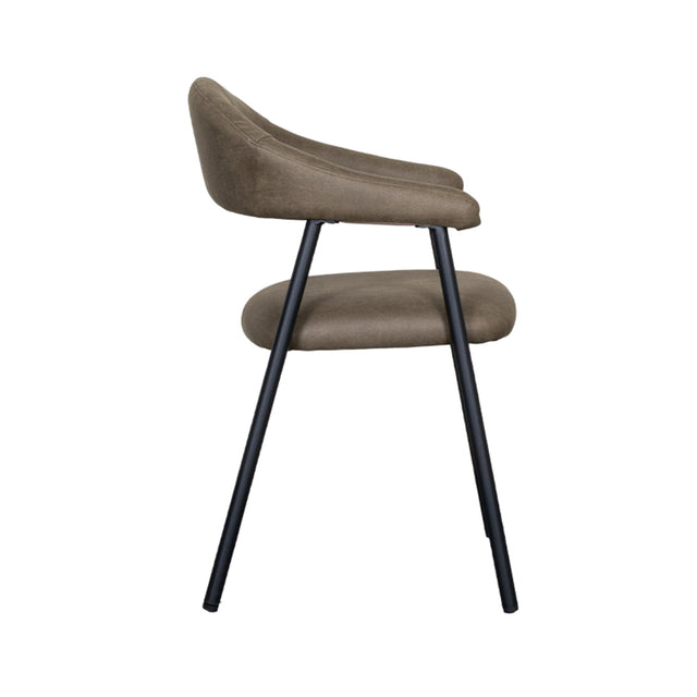 LABEL51 Eetkamerstoel Amaze - Moss - Micro Suede van LABEL51 – Luxe comfort op maat van PureWonen. Vraag naar de beste prijs.