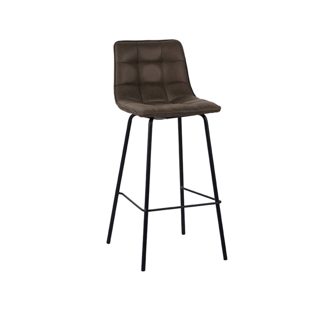 LABEL51 Barkruk Bistro - Moss - Fluweel van LABEL51 – Luxe comfort op maat van PureWonen. Vraag naar de beste prijs.