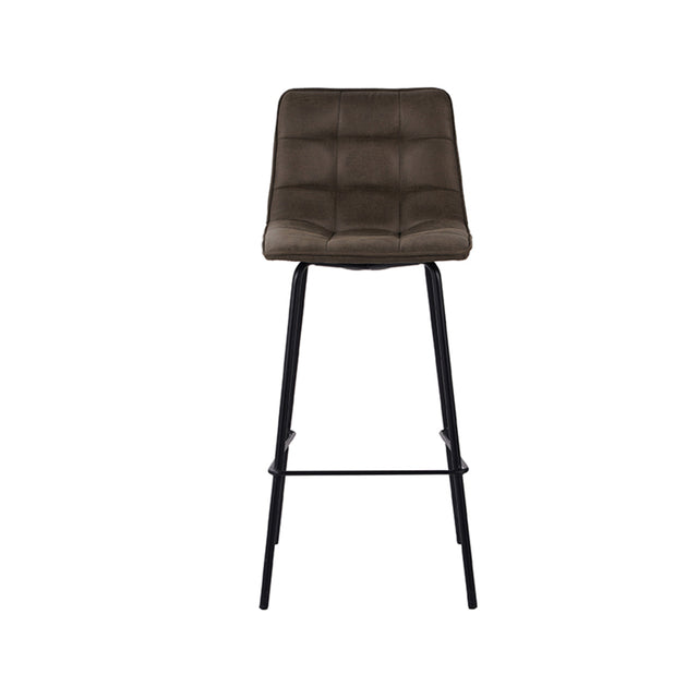 LABEL51 Barkruk Bistro - Moss - Fluweel van LABEL51 – Luxe comfort op maat van PureWonen. Vraag naar de beste prijs.