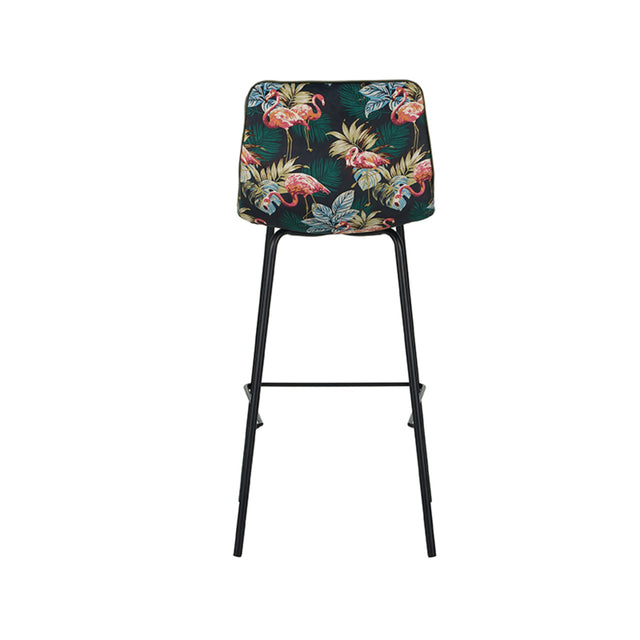 LABEL51 Barkruk Bistro - Hunter - Fluweel van LABEL51 – Luxe comfort op maat van PureWonen. Vraag naar de beste prijs.