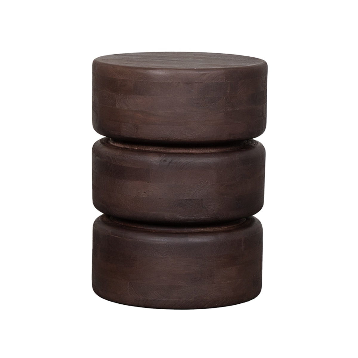 LABEL51 Bijzettafel Milly - Espresso - Mangohout - 35 cm van LABEL51 – Luxe comfort op maat van PureWonen. Vraag naar de beste prijs.