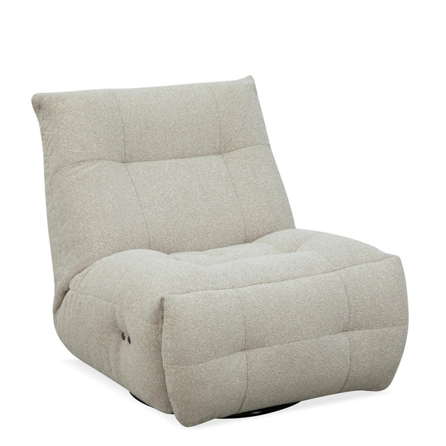 LABEL51 Fauteuil Relax & Recharge - Naturel - Boucle van LABEL51 – Luxe comfort op maat van PureWonen. Vraag naar de beste prijs.