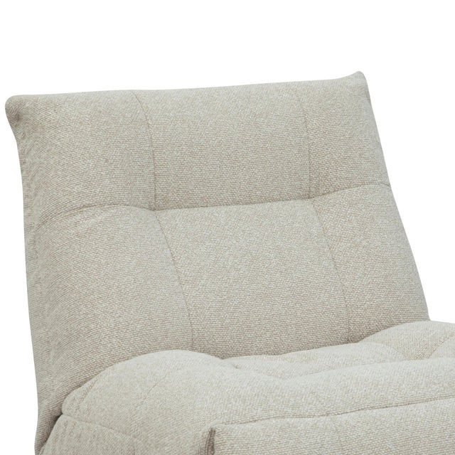 LABEL51 Fauteuil Relax & Recharge - Naturel - Boucle van LABEL51 – Luxe comfort op maat van PureWonen. Vraag naar de beste prijs.
